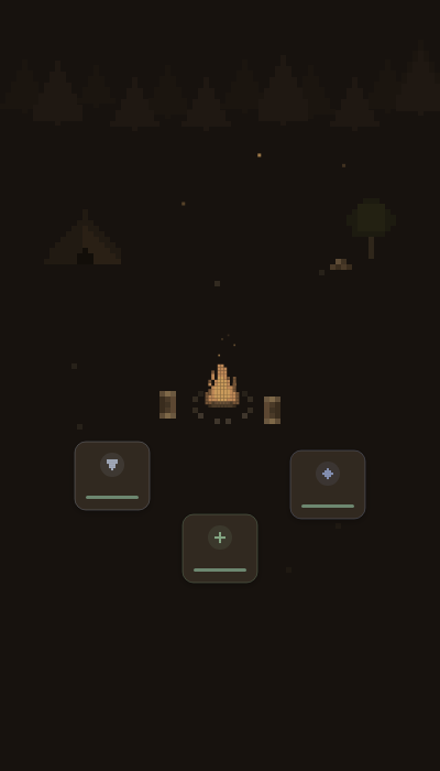 A camp on the road